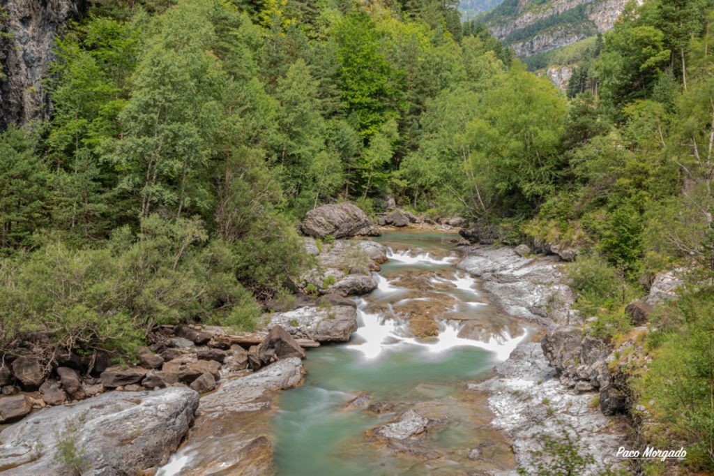 Valle de Bujaruelo. Río Ara.