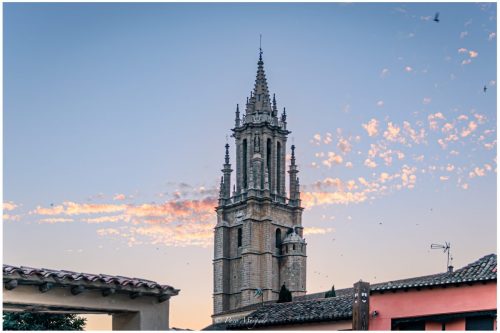 Bell Tower of San Miguel in Ampudia