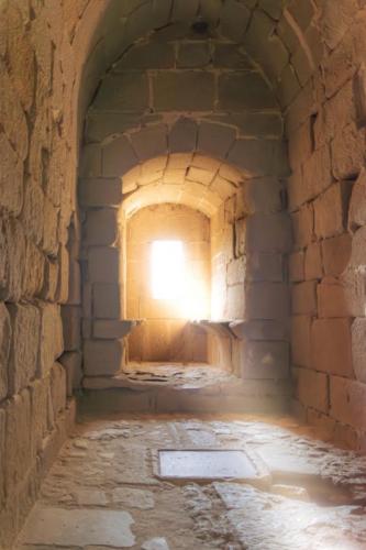 Ray of Solitude in Granadilla's Abandoned Castle