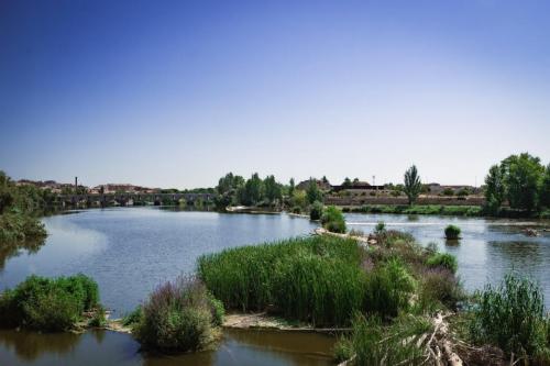 The Duero River in Zamora