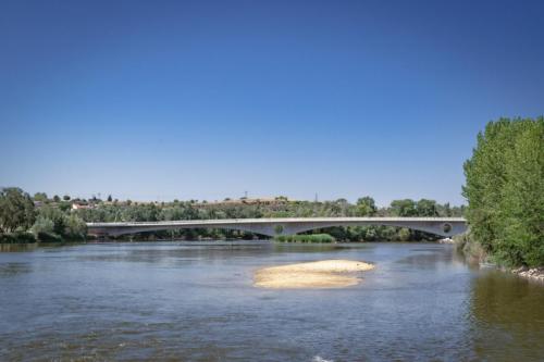 The Duero River in Zamora