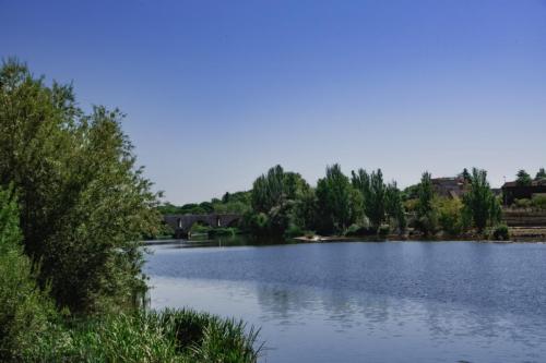 The Duero River in Zamora